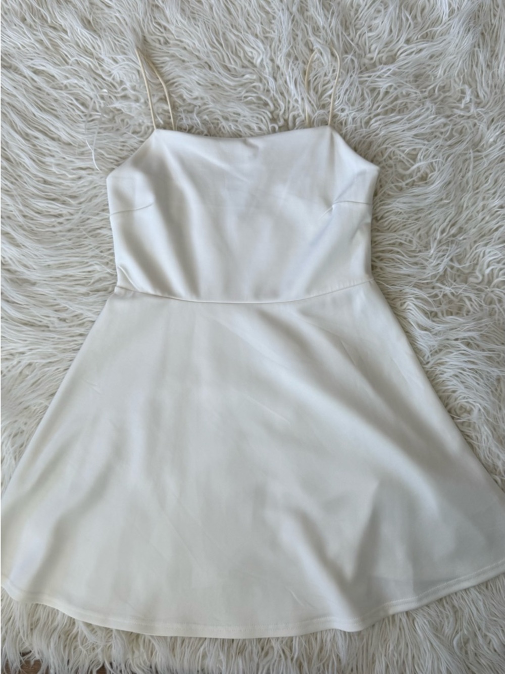 Streetwear Society White Spaghetti Strap Mini Dress